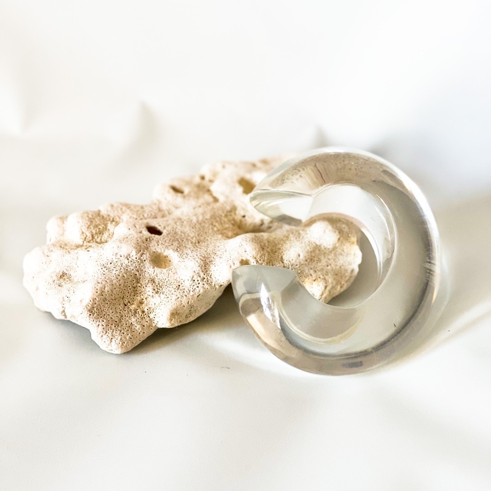 Lizzie Fortunato Clear Arc Bangle